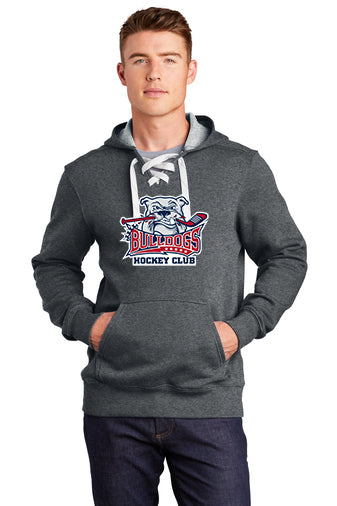Sport-Tek® Lace Up Pullover Hooded Sweatshirt Bulldogs