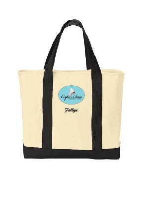 Port Authority® - Ideal Twill Two-Tone Shopping Tote Cape Ann SC