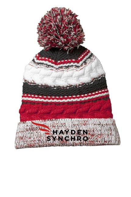 Sport-Tek® Pom Pom Team Beanie HYN