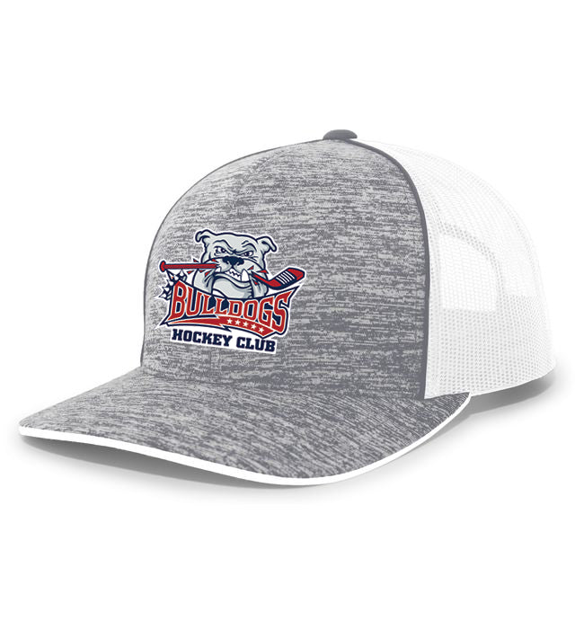 Heather Trucker Snapback Cap Bulldogs