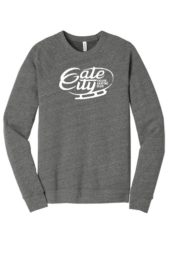 Adult BELLA+CANVAS ® Unisex Sponge Fleece Raglan Sweatshirt Gate City