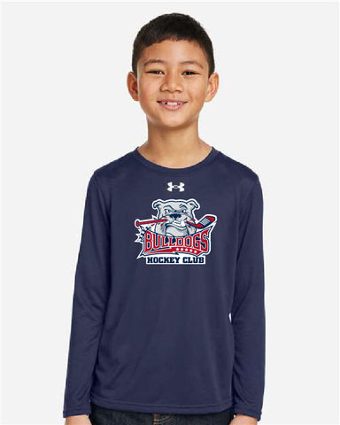 26 - 27 Tech™ Team Long Sleeve T-Shirt Bulldogs (Youth & Adult) Bulldogs