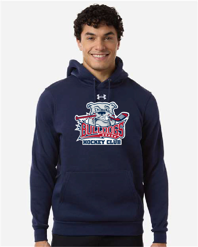 26 - 27 Team Icon Fleece Hooded Sweatshirt (Youth & Adult) Bulldogs