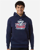 26 - 27 Team Icon Fleece Hooded Sweatshirt (Youth & Adult) Bulldogs