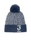 A New Era® Marled Knit Pom Beanie