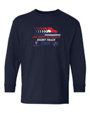 Gildan Unisex Heavy Cotton™ Long Sleeve T-Shirt -Speed Skating