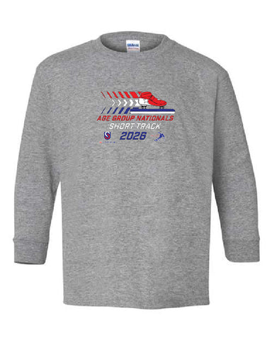 Gildan Unisex Heavy Cotton™ Long Sleeve T-Shirt -Speed Skating