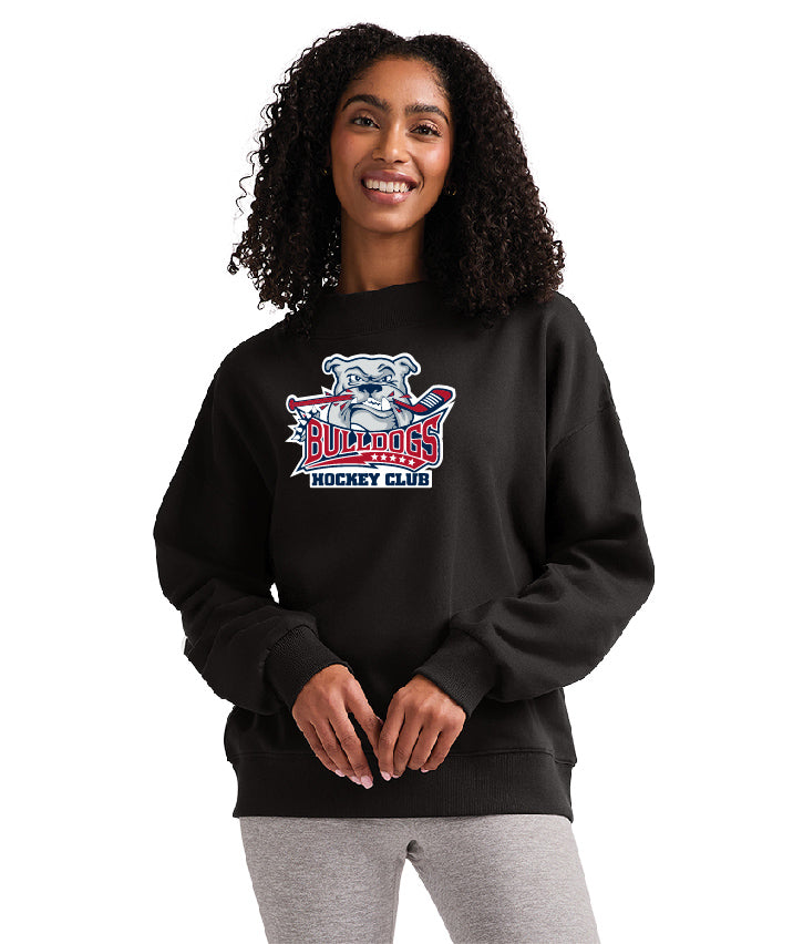 26 - 27 Women's Willow Mock-Neck Sweatshirt Bulldogs