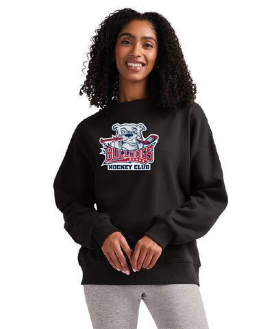 26 - 27 Women's Willow Mock-Neck Sweatshirt Bulldogs