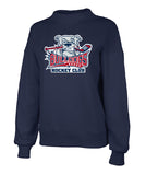 26 - 27 Women's Willow Mock-Neck Sweatshirt Bulldogs