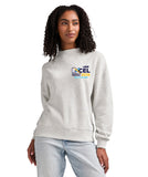 Charles River Women's Willow Mock-Neck Sweatshirt Excel