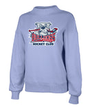 26 - 27 Women's Willow Mock-Neck Sweatshirt Bulldogs