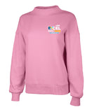 Charles River Women's Willow Mock-Neck Sweatshirt Excel