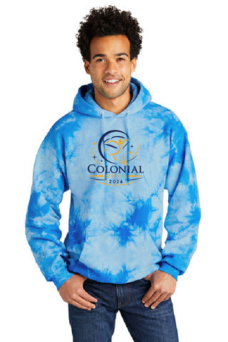 Port & Co™ Crystal Tie-Dye Pullover Hoodie CO