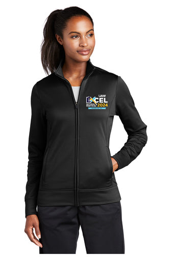 Sport-Tek® Ladies Sport-Wick® Fleece Full-Zip Jacket Excel AC