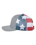 Richardson Printed Mesh Trucker Cap Bulldogs