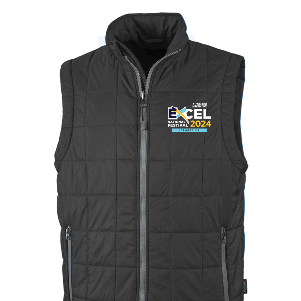 Charles River Men's Radius Quilted Vest Excel AC