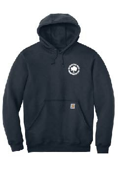 Carhartt ® Midweight Hooded Sweatshirt Navy