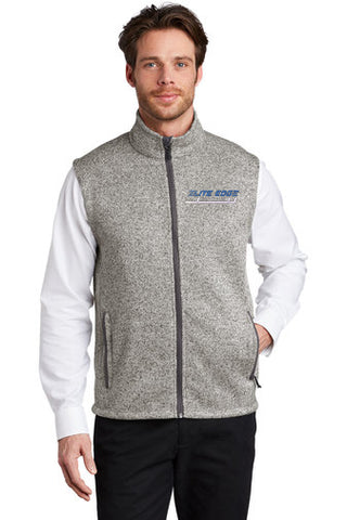 Port Authority ® Sweater Fleece Vest (Men's) EESC