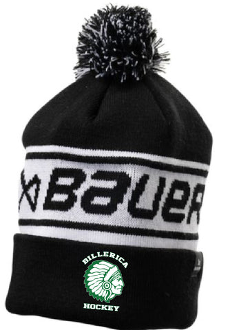 Bauer Team S24 Ribbed Pom Beanie BHA