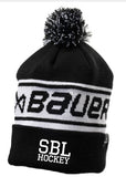 Bauer Team S24 Ribbed Pom Beanie SBL