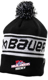 Bauer Ribbed Pom Adult Beanie Somerville