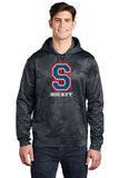 Sport-Tek® Sport-Wick® CamoHex Fleece Hooded Pullover SHSH