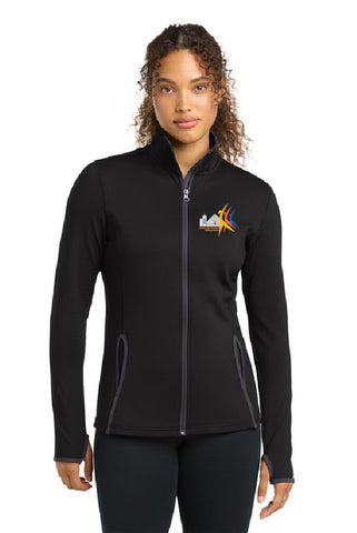Sport-Tek® Women's Sport-Wick® Stretch Contrast Full-Zip Jacket BSSC