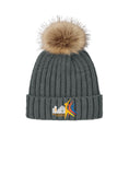 Port Authority® Faux Fur Pom Beanie BSSC