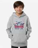 26 - 27 Team Icon Fleece Hooded Sweatshirt (Youth & Adult) Bulldogs