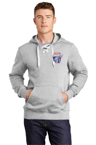 Sport-Tek® Lace Up Pullover Hooded Sweatshirt