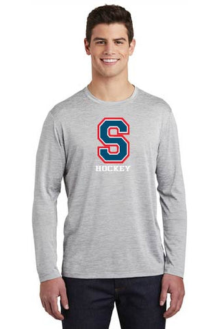 Sport-Tek ® Long Sleeve PosiCharge ® Electric Heather Tee SHSH