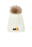 Port Authority® Faux Fur Pom Beanie BSSC