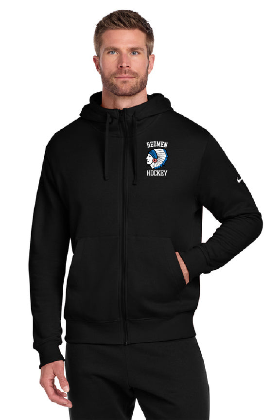 26-27 Nike Club Fleece Sleeve Swoosh Full-Zip Hoodie TYSA
