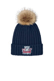 Port Authority® Faux Fur Pom Beanie Bulldogs