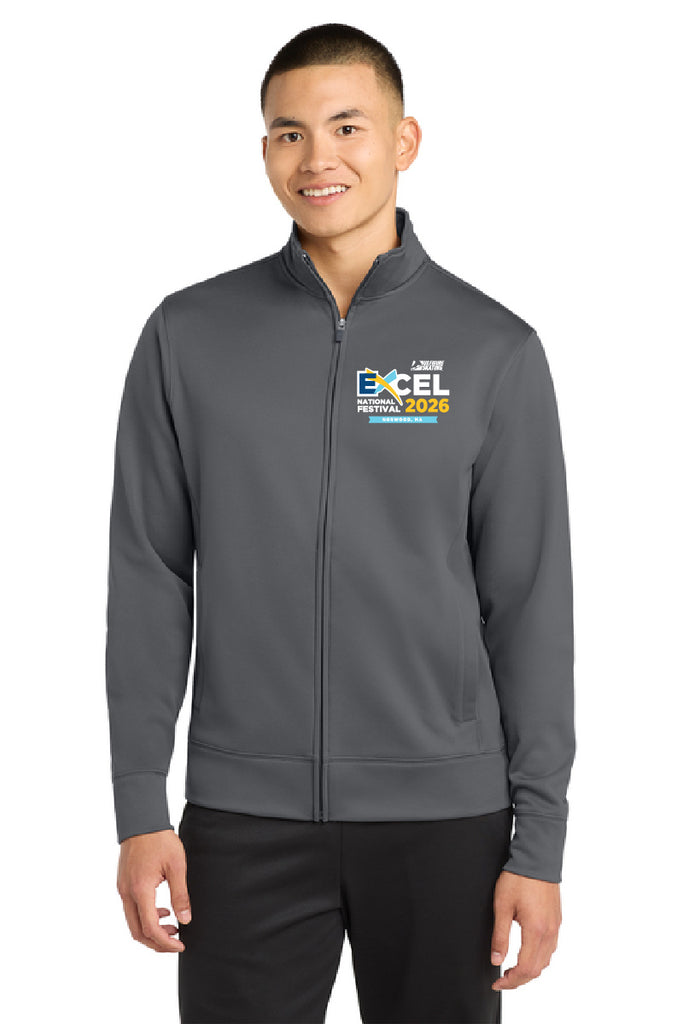 Sport-Tek® Sport-Wick® Fleece Full-Zip Jacket Excel