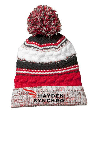 Sport-Tek® Pom Pom Team Beanie HYN