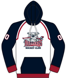 JUICE RAGLAN CLASSIC HOODIE (ADULT,YOUTH) Bulldogs