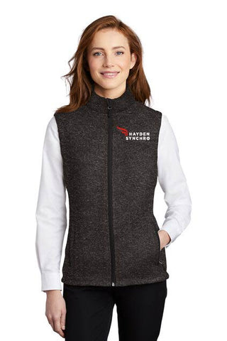 Port Authority ® Women's Sweater Fleece Vest