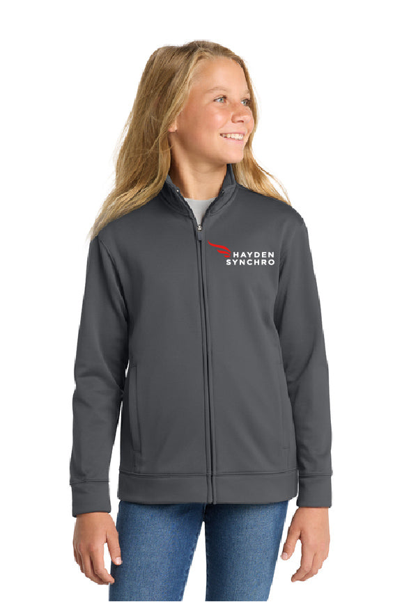 Sport-Tek® Youth Sport-Wick® Fleece Full-Zip Jacket HYN