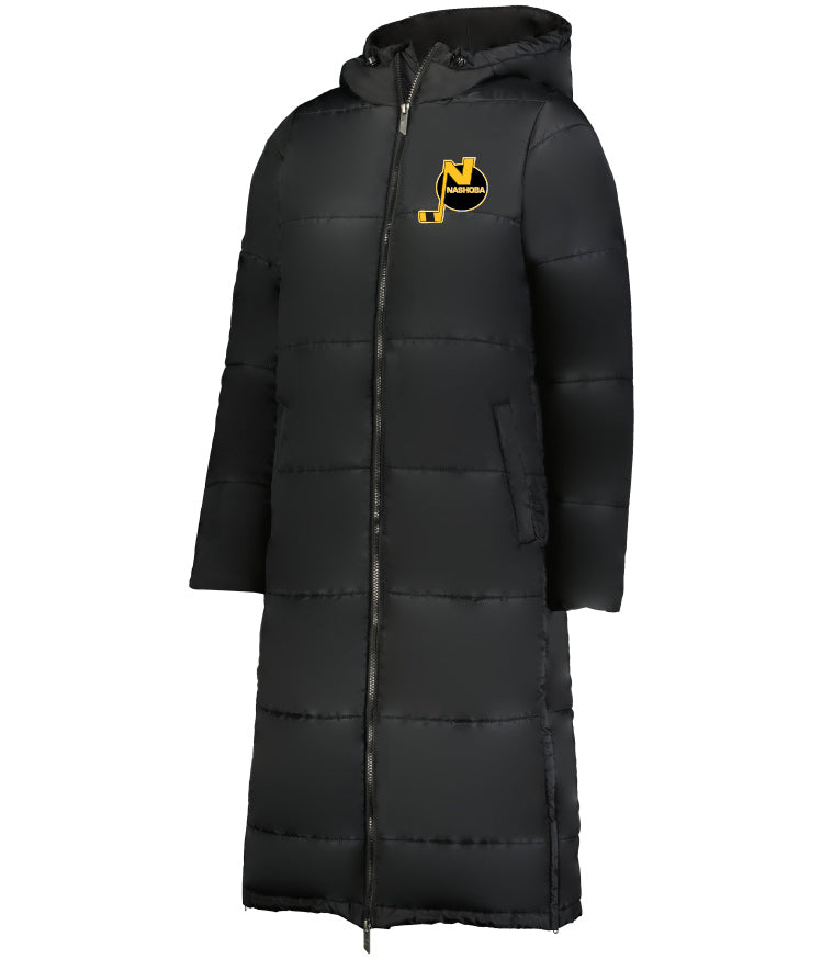 Holloway  LADIES COLD SECURE LONG PUFFER JACKET  (MEN & WOMEN) GRIZ