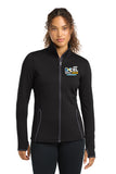 Sport-Tek® Women's Sport-Wick® Stretch Contrast Full-Zip Jacket Excel