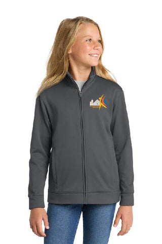 Sport-Tek® Youth Sport-Wick® Fleece Full-Zip Jacket BSSC