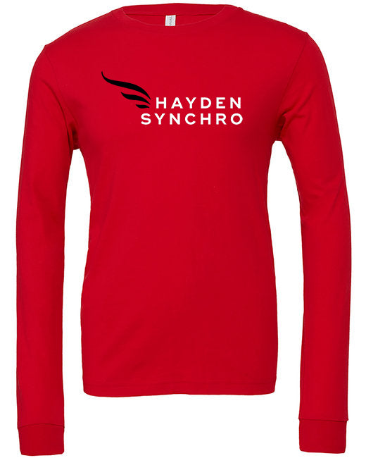 Bella + Canvas Unisex Jersey Long-Sleeve T-Shirt Hayden Synchro