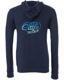Bella + Canvas Unisex Poly-Cotton Fleece Full-Zip Hooded Sweatshirt Gate City